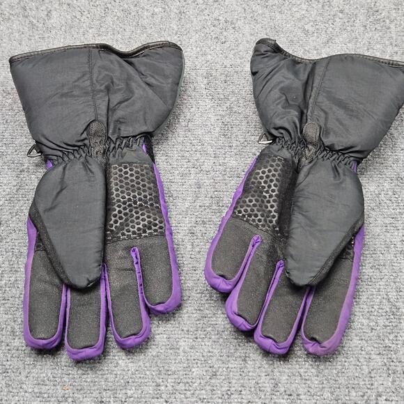 Coldwave Hipora Thermolite Ski Gloves Sz XL Purple Black Waterproof Outdoor Vtg - Picture 2 of 6